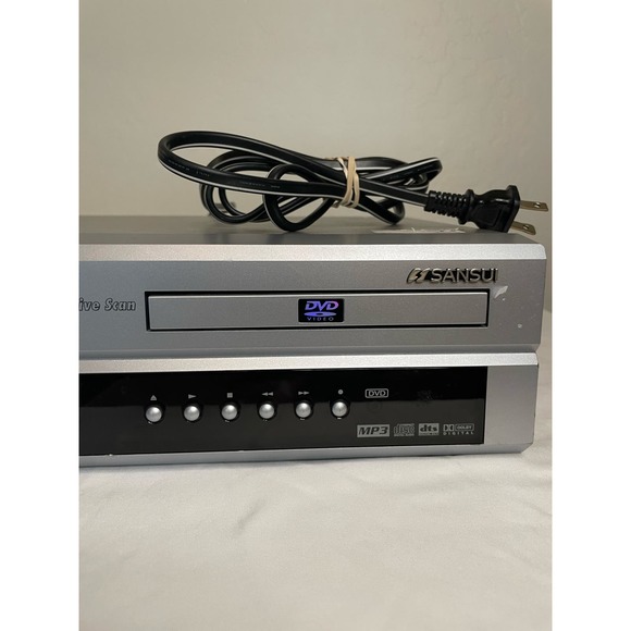 Sansui | VCR/DVD Combo Player Model #VRDVD4001 Output Cords Included - Picture 2 of 7